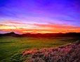 Sunset - Sunset over Burrowhead pitch and putt