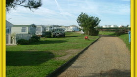 Photo of the caravans on the park