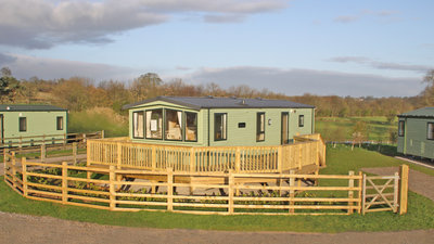 Thorpe Farm Centre Holiday Home - New Holiday Home with huge decking sited at Thorpe Farm 