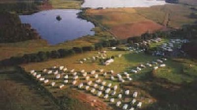 Picture of Three Lochs Holiday Park, Dumfries & Galloway from the helicopter view