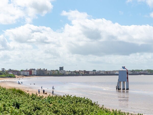 The Beach near Retreat Caravan Park, Burnham-on-Sea