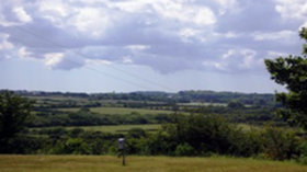 Picture of Lavender Fields Touring Park, Cornwall, South West England - Landscape seen from the Lavender Fields Touring Park
