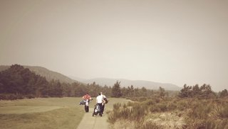 Golfing at Ballater, Highlands - Playing golf on Ballater Golf Club, Highlands, Scotland (© 2012 Robin Morris)