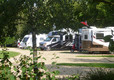 Touring park, motorhomes