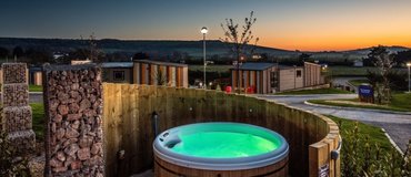 Best winter breaks in the UK - Hot tub holiday, Isle of Wight