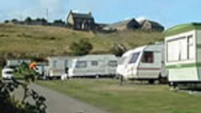 Our pitches on the caravan park