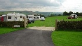 Photo of the tourers on the site