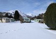 Glendower Holiday Park in the snow