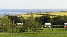 Nice photo of the tourers on the site