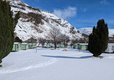 Glendower Holiday Park in the snow