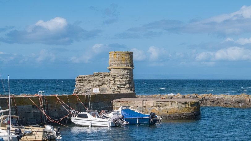 Holidays in Scotland - Dunure Harbour near The Ranch Holiday Park, South Ayrshire