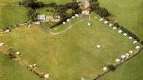 Picture of Llwyn Bugeilydd Caravan & Camping, Gwynedd, Wales - View of Llwyn Bugeilydd Caravan & Camping from the top