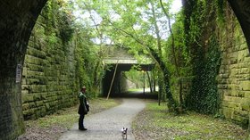 The light at the end of the tunnel  - The light at the end of one of the Ashbourne's tunnel (© © Copyright cris sloan (https://www.geograph.org.uk/profile/8366) and licensed for reuse (http://www.geograph.org.uk/reuse.php?id=567911) under this Creative Commons Licence (https://creativecommons.org/licenses/by-sa/2.0/).)