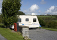 Caravan park in South Wales
