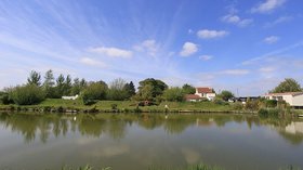 Well stocked fishing lake
