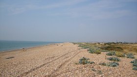 Hayling Island Beach (west)  (© © Copyright Ray Stanton (http://www.geograph.org.uk/profile/2975) and licensed for reuse (http://www.geograph.org.uk/reuse.php?id=206606) under this Creative Commons Licence (https://creativecommons.org/licenses/by-sa/2.0/).)