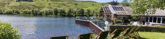 Snowdonia, North Wales - Brynteg Country & Leisure Retreat with lakeside views