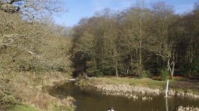 Lake on Loughton Brook  (© © Copyright Glyn Baker (https://www.geograph.org.uk/profile/1601) and licensed for reuse (http://www.geograph.org.uk/reuse.php?id=3324828) under this Creative Commons Licence (https://creativecommons.org/licenses/by-sa/2.0/).)