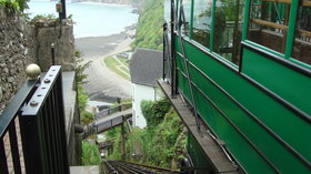 Visit Lynton from Sunny Lyn Holiday Park in Devon - Make Sunny Lyn Holiday Park in Devon your base for camping, motorhome and caravan holidays in Devon and enjoy the cliff railway from Lynton to Lynmouth (© Kate Taylor)