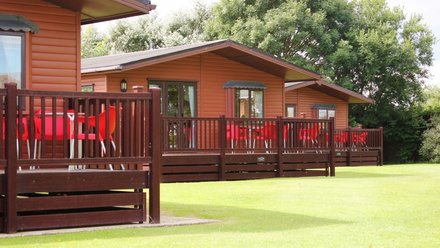 Seacroft Holiday Estate log cabins, Mablethorpe