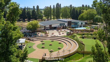 Caravan and Lodges for Sale at Billing Aquadrome Northamptonshire - Our amazing Entertainment Venue with indoor heated pool. Outdoor family entertainment in the Amphitheatre