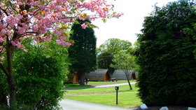 Wigwam through the Cherry Trees - Peaceful, lush surroundings to enhance your holiday experience
