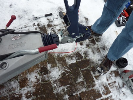 Caravanning In Snow