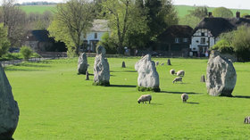 Visit Wiltshire - Visit Avebury's mysterious standing stones during your caravan holidays in Wiltshire (© Practical Caravan / Claudia Dowell)