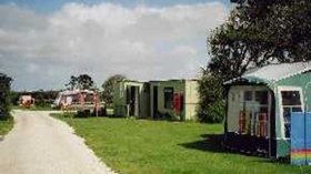 Picture of Yonder Green Caravan Park, Cornwall, South West England - Caravans at the park