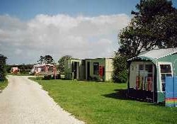 Picture of Yonder Green Caravan Park, Cornwall, South West England - Caravans at the park