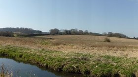 In Norfolk: Panorama of the River Glaven and valley, near Glandford (© © Copyright helen e (http://www.geograph.org.uk/profile/3473) and licensed for reuse (http://www.geograph.org.uk/reuse.php?id=4402270) under this Creative Commons Licence (https://creativecommons.org/licenses/by-sa/2.0/).)