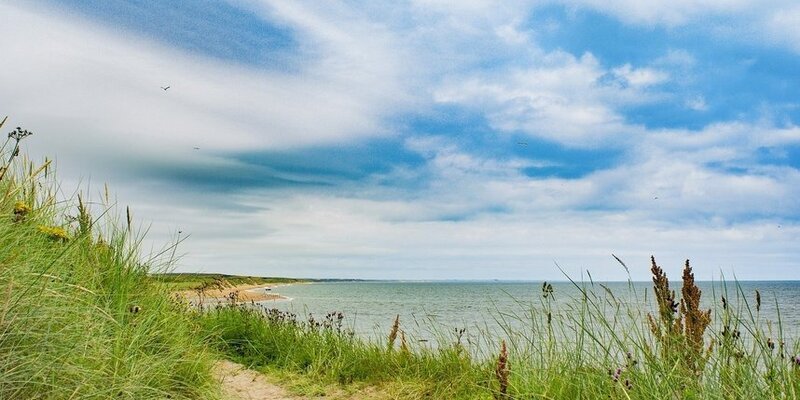 The Aberdeenshire coast, near Wester Bonnyton Farm