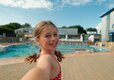 Girl Outdoor Pool Summer
