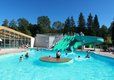 Family holiday park with swimming pools in France