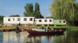 Caravan and camping holiday sites in Cambridgeshire