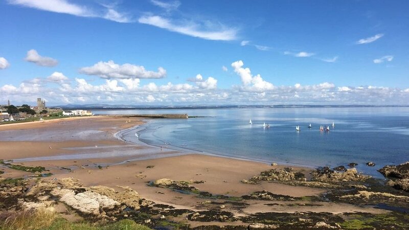 St Andrews Holiday Park - Wonderful beach walks at St Andrews Holiday Park, Fife