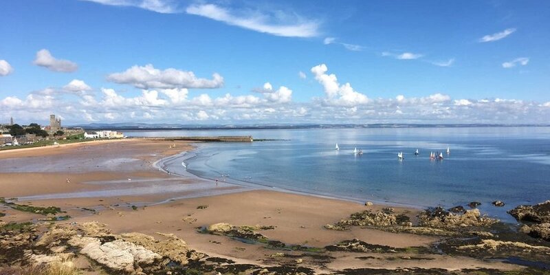 St Andrews Holiday Park - Wonderful beach walks at St Andrews Holiday Park, Fife