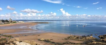 St Andrews Holiday Park - Wonderful beach walks at St Andrews Holiday Park, Fife