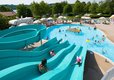 Family-friendly holiday park with water slides in France