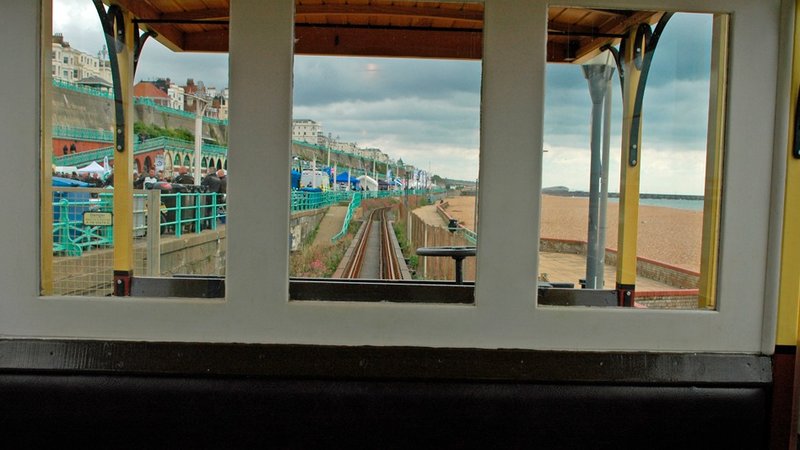 View of the seafront from Brighton Ballroom