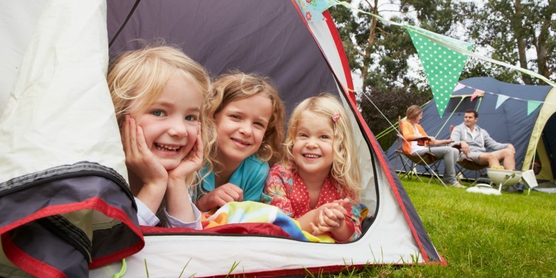 Camping with children - Family campsite