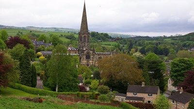 All Saint's Parish Church, Bakewell, Derbyshire (© By Bert Camenbert from Stoke on trent, England (All Saint's Parish Church, Bakewell, Derbyshire) [CC BY 2.0 (http://creativecommons.org/licenses/by/2.0)], via Wikimedia Commons (original photo: https://commons.wikimedia.org/wiki/File:All_Saint%27s_Parish_Church,_Bakewell,_Derbyshire.jpg))