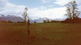 Grey Corries from Insh nr Inverroy near the caravan site