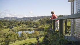 Photo of Wood Farm  - Enjoying the view from one of our Caravan Holiday Homes