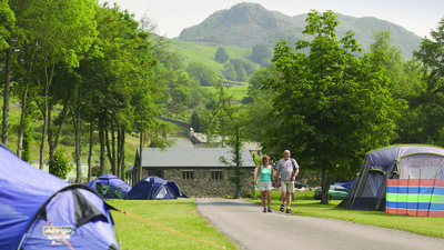 Lake District National Trust campsite - Eskdale Campsite National Trust, Cumbria