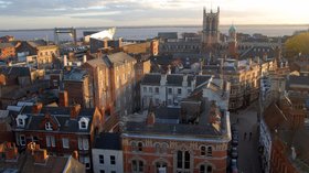 Hull city skyline (© By john bannon (Own work) [CC BY-SA 3.0 (http://creativecommons.org/licenses/by-sa/3.0)], via Wikimedia Commons (original photo: https://commons.wikimedia.org/wiki/File:Hull_city_skyline.jpg))