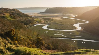 The Gower Peninsula - Holiday park on the Gower