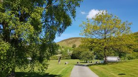 Woodlands Caravan Park Devils Bridge, Aberystwyth