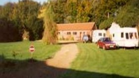 Picture of The Garden Caravan Site, Norfolk, East England - Our reception block