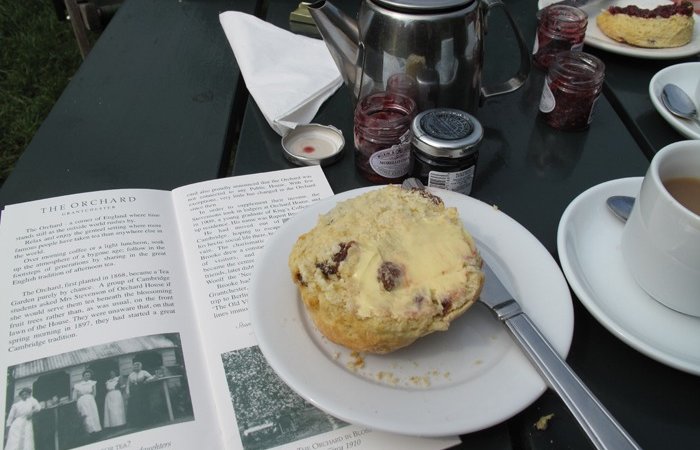 Scones and orchard tearoom history